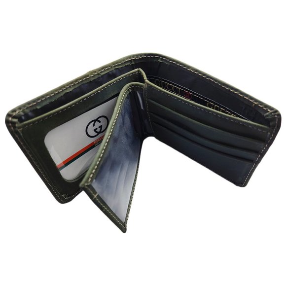 Gucci Mens Green Leather Wallet - Picture 6 of 6